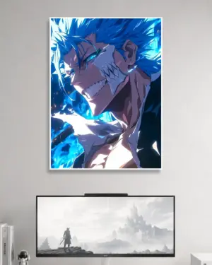Grimmjow Bleach Anime Poster #11