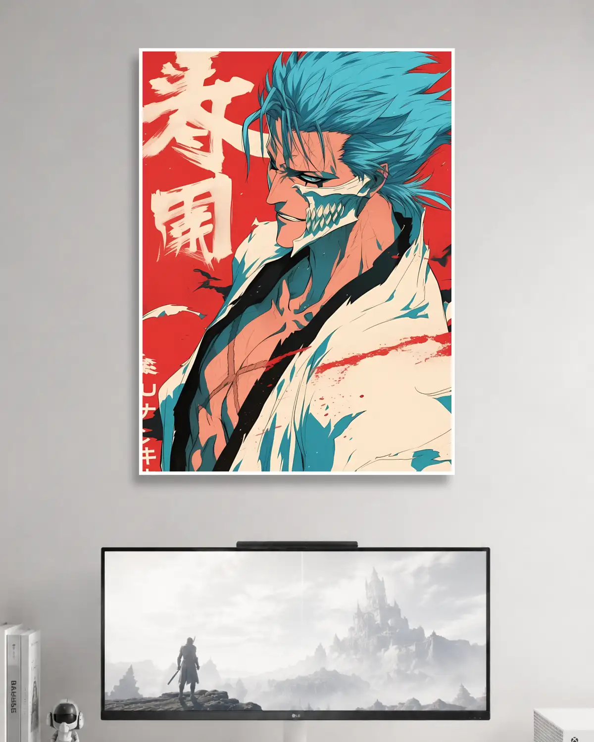 Grimmjow Bleach Anime Poster #4