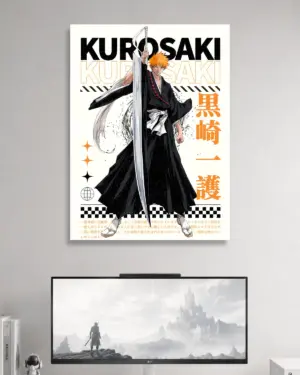 Ichigo Bleach Anime Poster #7