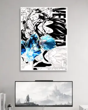 Vegeta Dragon Ball Anime Poster