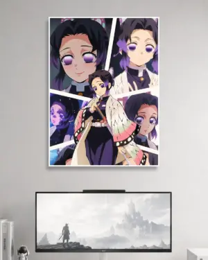 Shinobu Kocho Demon Slayer Anime Poster