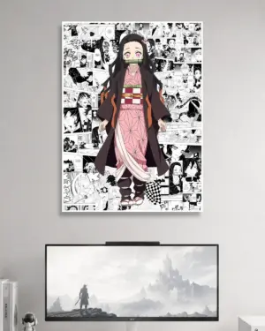 Nezuko Kamado Demon Slayer Anime Poster