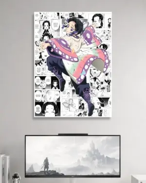 Shinobu Kocho Demon Slayer Anime Poster