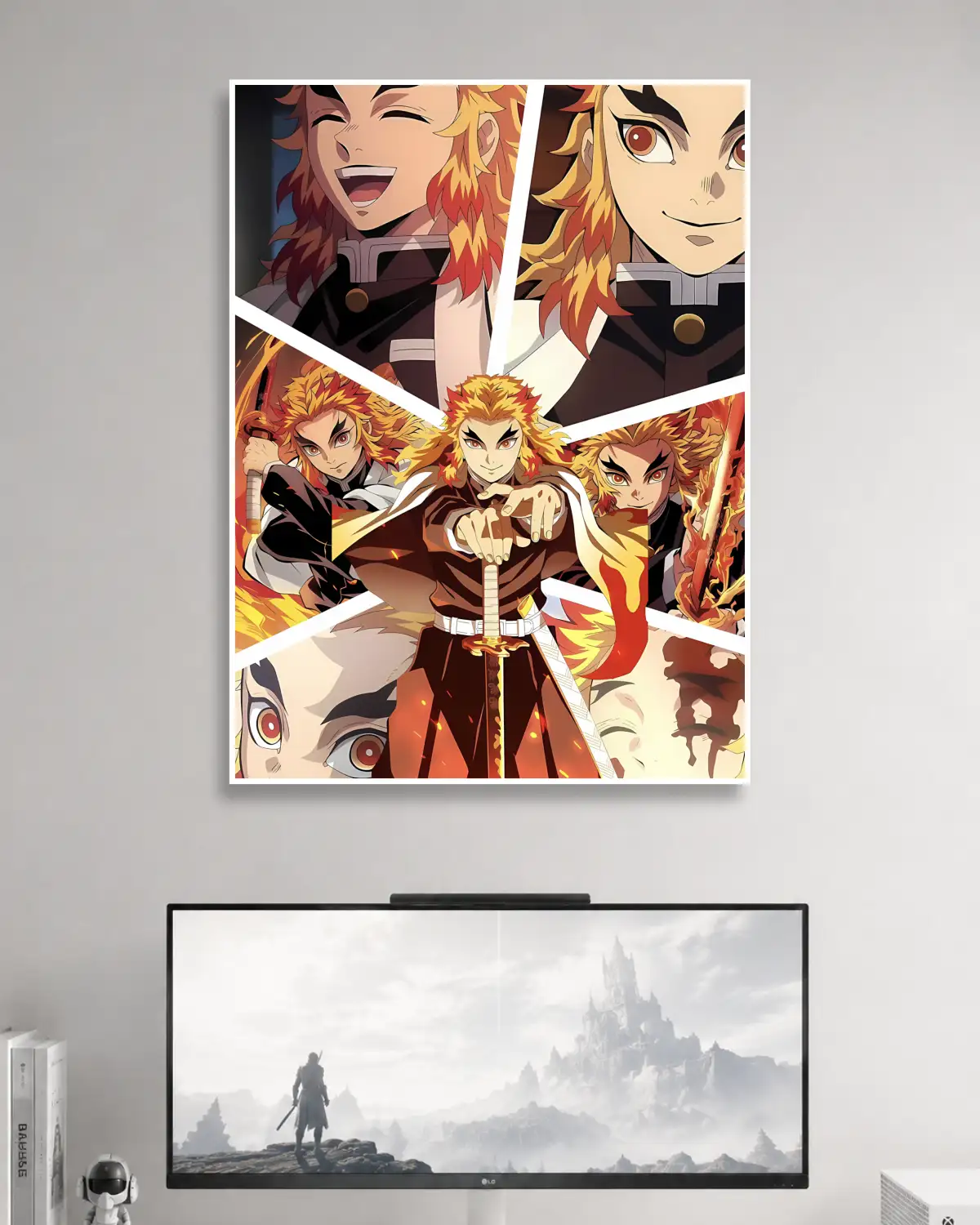 Rengoku Demon Slayer Anime Poster