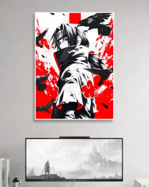 Itachi Uchiha Naruto Anime Poster