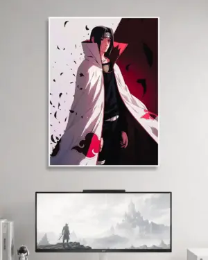 Itachi Uchiha Naruto Anime Poster