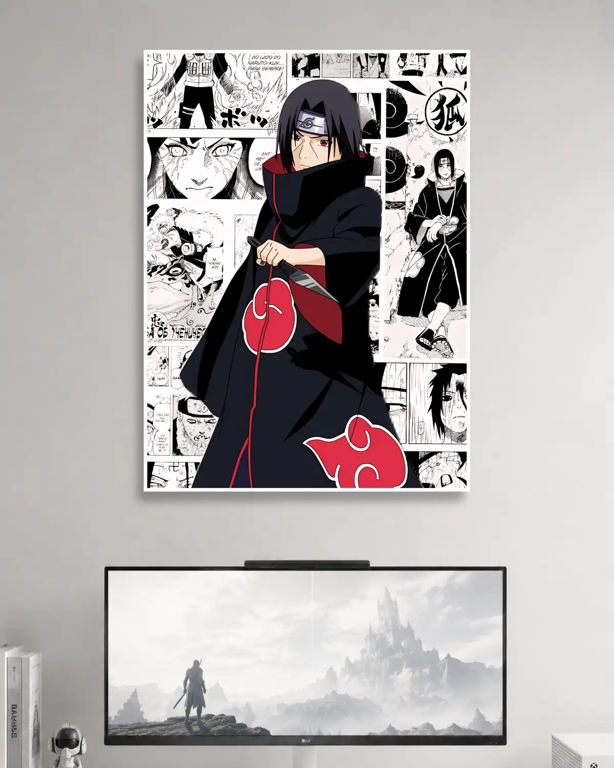 Itachi Uchiha Naruto Anime Poster