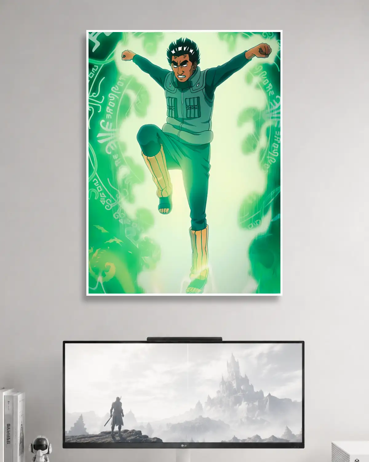 Mighty Guy Naruto Anime Poster