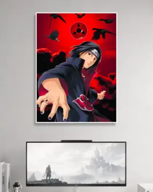 Itachi Uchiha Naruto Anime Poster