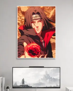 Itachi Uchiha Naruto Anime Poster