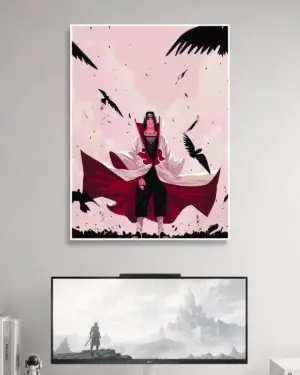 Itachi Uchiha Naruto Anime Poster