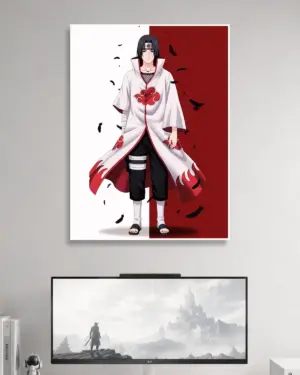 Itachi Uchiha Naruto Anime Poster