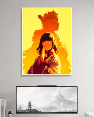 Hinata Hyuga Naruto Anime Poster