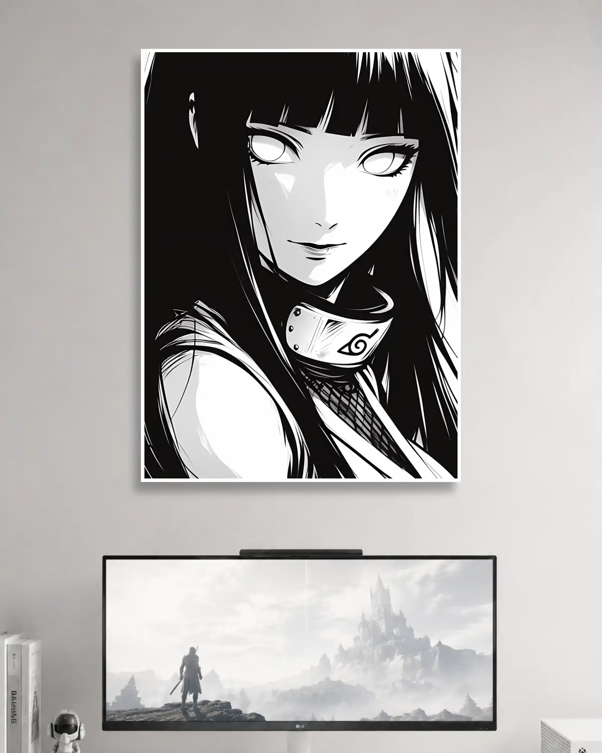 Hinata Hyuga Naruto Anime Poster