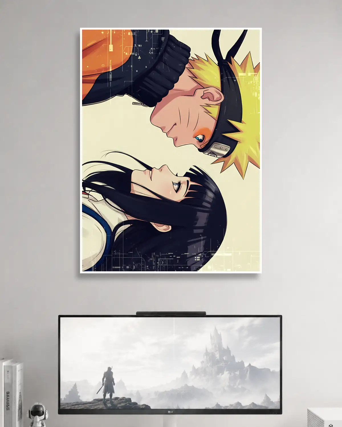 Naruto x Hinata Naruto Anime Poster