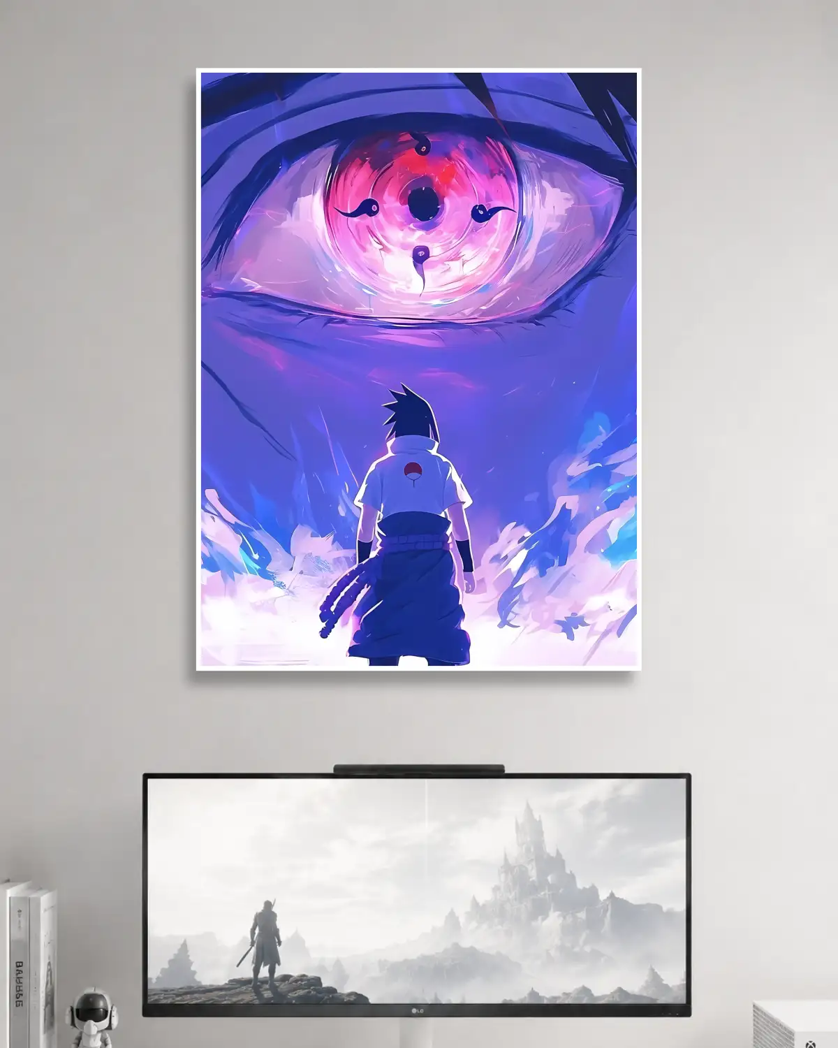 Sasuke Uchiha Naruto Anime Poster