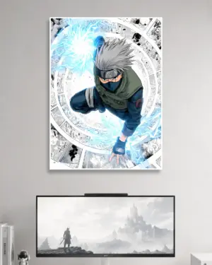 Kakashi Hatake Naruto Anime Poster