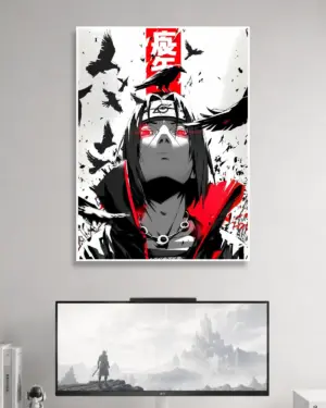 Itachi Uchiha Naruto Anime Poster
