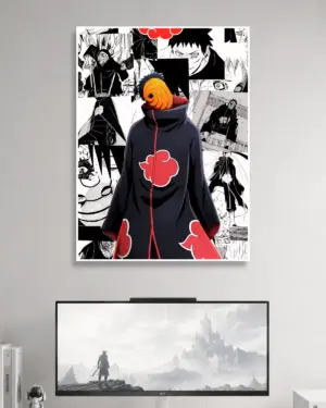 Obito Uchiha Naruto Anime Poster