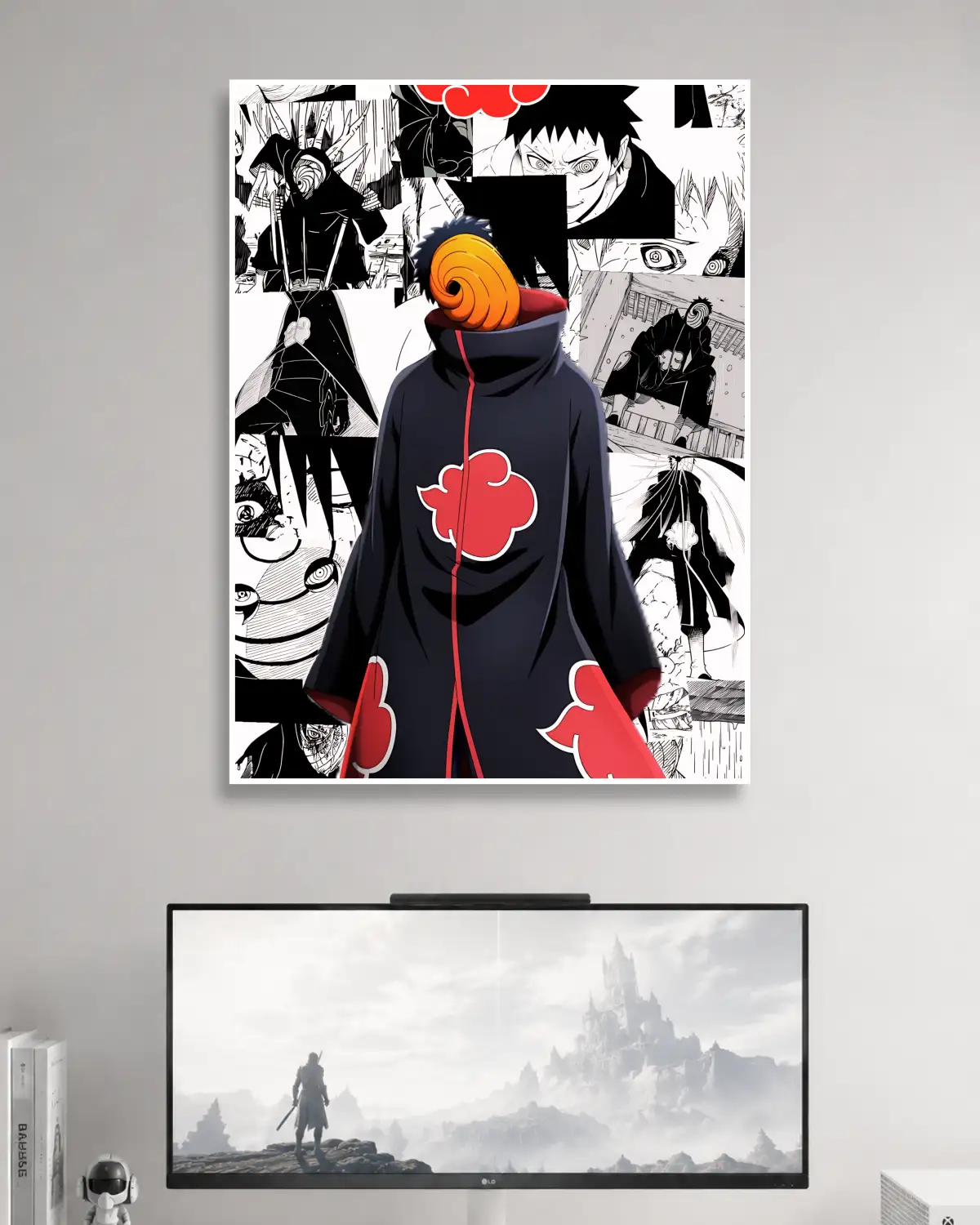 Obito Uchiha Naruto Anime Poster