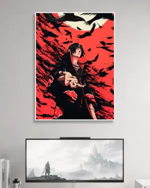 Itachi Uchiha Naruto Anime Poster