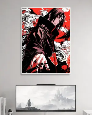 Itachi Uchiha Naruto Anime Poster