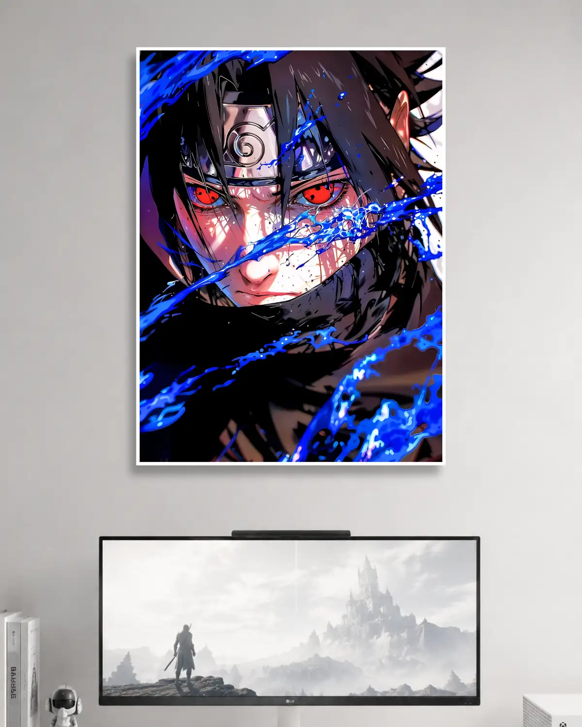 Sasuke Uchiha Naruto Anime Poster