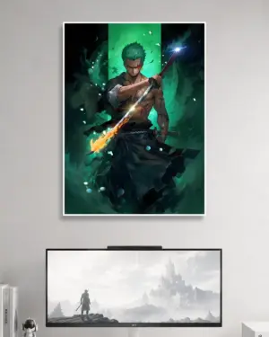 Zoro One Piece Anime Poster #44