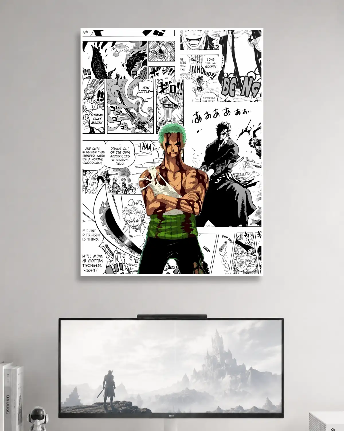 Zoro One Piece Anime Poster #45