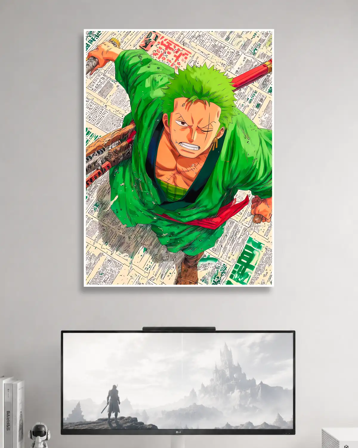 Zoro One Piece Anime Poster