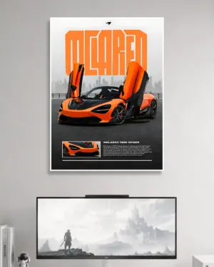 Mclaren Car Wall Poster #25 | Cars Wall Posters