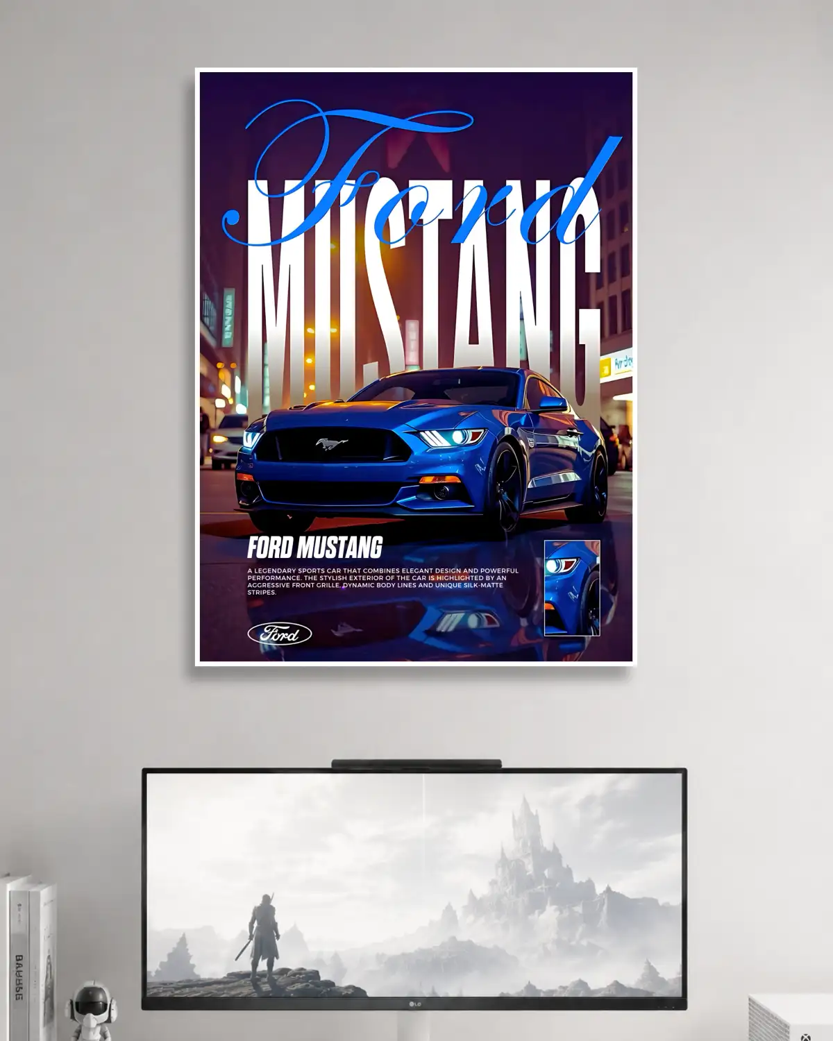 Ford Mustang Car Wall Poster #28 | Cars Wall Posters