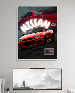 Nissan Skyline Car Wall Poster #33 | Cars Wall Posters