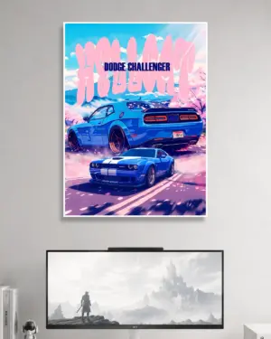 Dodge Challenger Car Wall Poster #40 | Cars Wall Posters