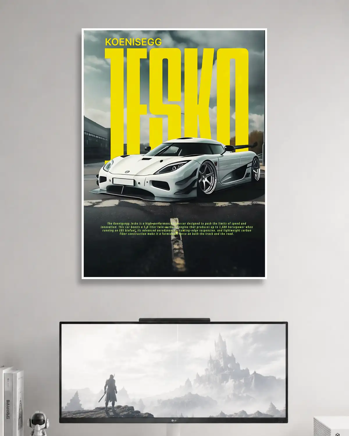 Koenisegg Jesko Car Wall Poster #42 | Cars Wall Posters