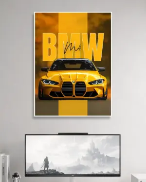 BMW Car Poster