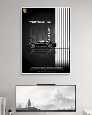Porsche GT3RS Car Poster