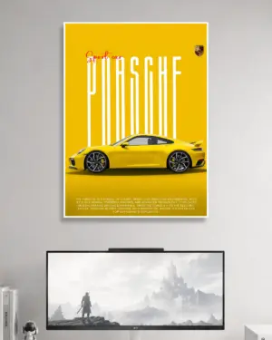 Porsche Car Poster