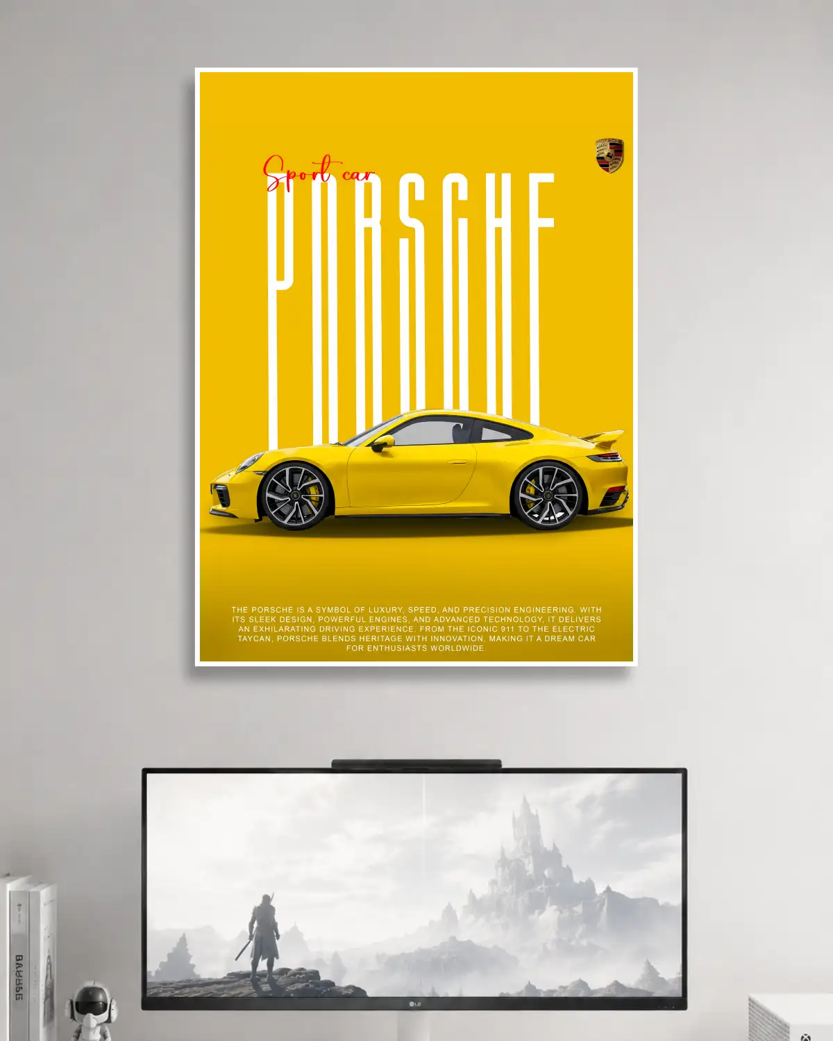 Porsche Car Poster