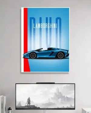 Lamborghini Car Poster