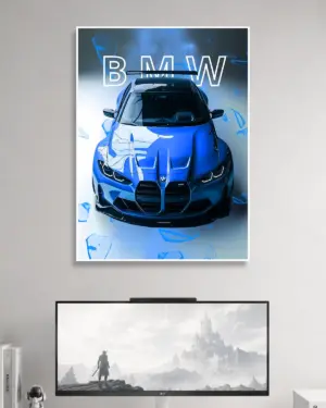 BMW Car Poster