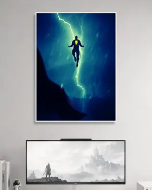 Black Adam Poster | Dc Comics Poster
