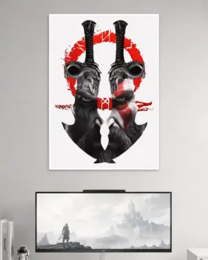 God Of War Gaming Wall Poster