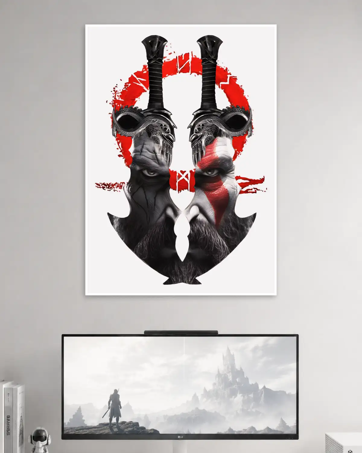 God Of War Gaming Wall Poster