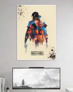 Days Gone Gaming Wall Poster
