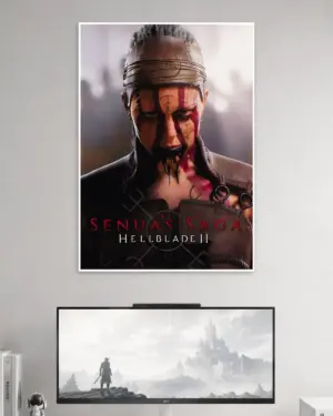 HellBlade Gaming Wall Poster