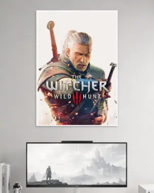 The Witcher Gaming Wall Poster