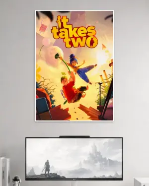 It Takes Two Gaming Wall Poster