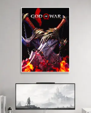 God Of War Gaming Wall Poster