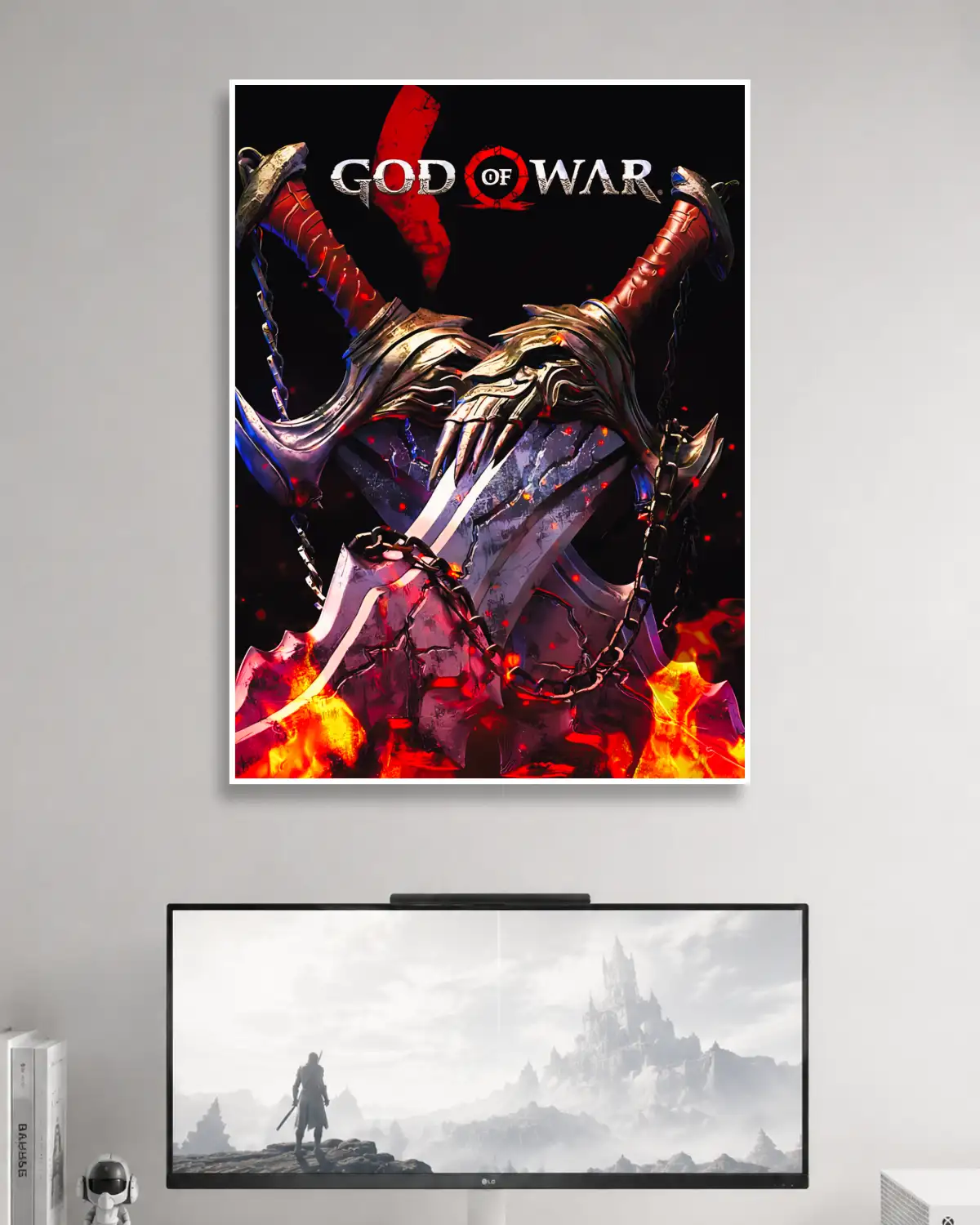 God Of War Gaming Wall Poster